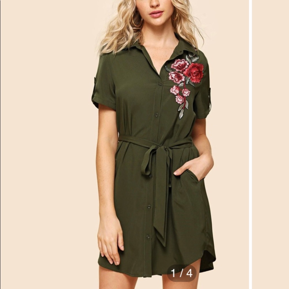 SHEIN utility style dress